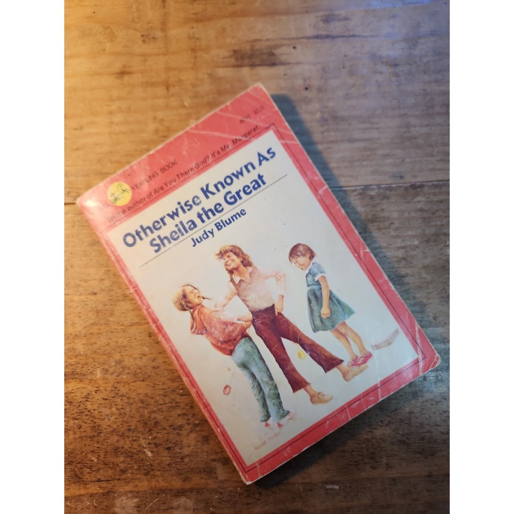 Otherwise Known as Sheila the Great, Judy Blume(1983), Paperback, Dell Pub. Good